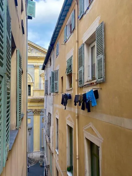 Apartment In Old Town - 2Min Beach, Restaurant & Bars نيس