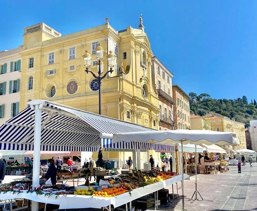 Apartment In Old Town - 2Min Beach, Restaurant & Bars نيس